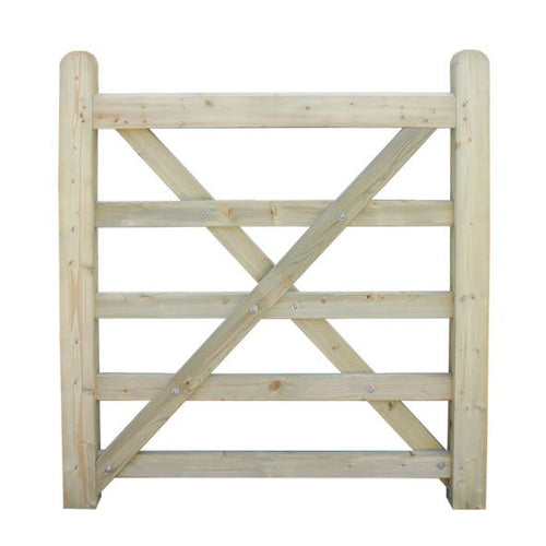5 Bar Diamond Braced Field Gates