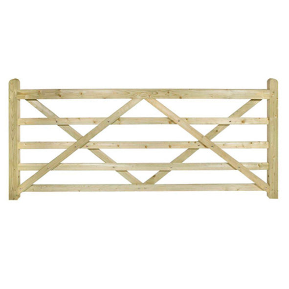 5 Bar Diamond Braced Field Gates