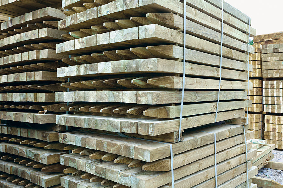 75 x 125mm 4 Way Pointed Posts