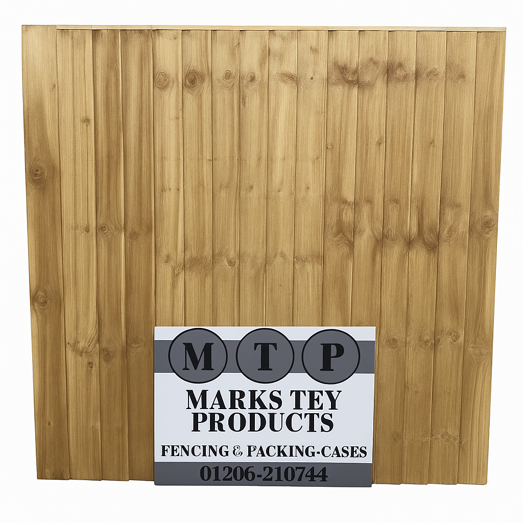 Feather Edge Fence Panels