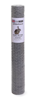 1050 x 31 x19g Pre Galvanised Rabbit Wire Fencing - 50m