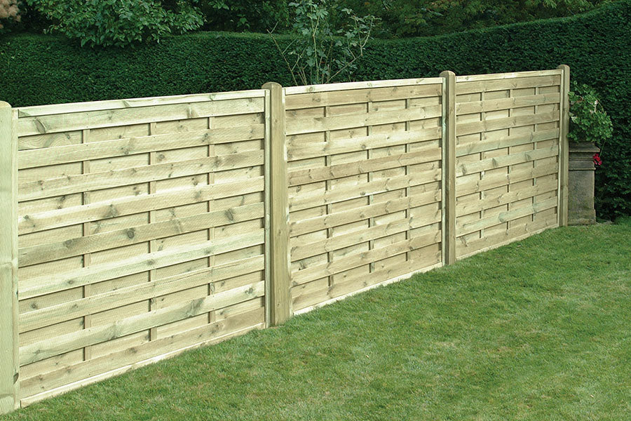 Square Horizontal Fence Panels