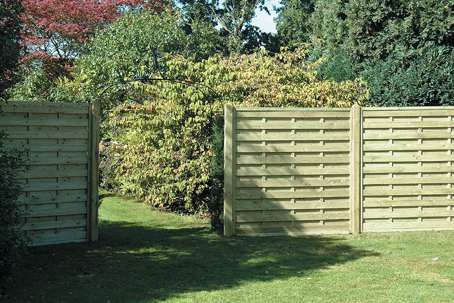 Square Horizontal Fence Panels
