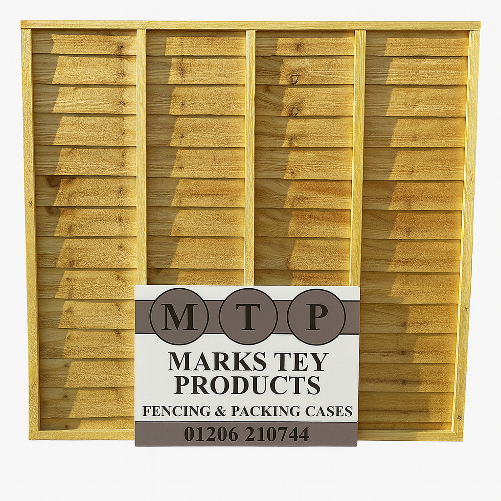 Waney Edge Fence Panels
